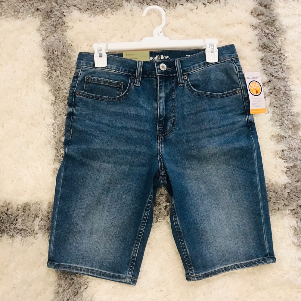 Slim Fit Jean Shorts (small size)